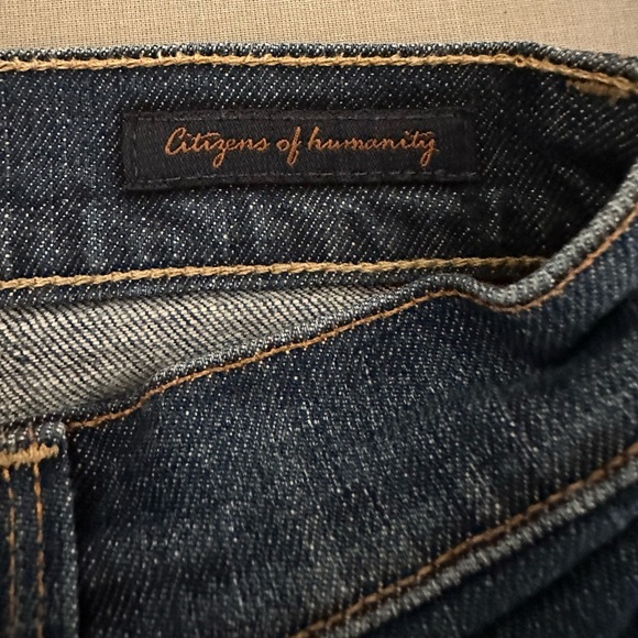 Citizens By Humanity Wide Leg Cropped Capri Size 24 - Picture 7 of 8